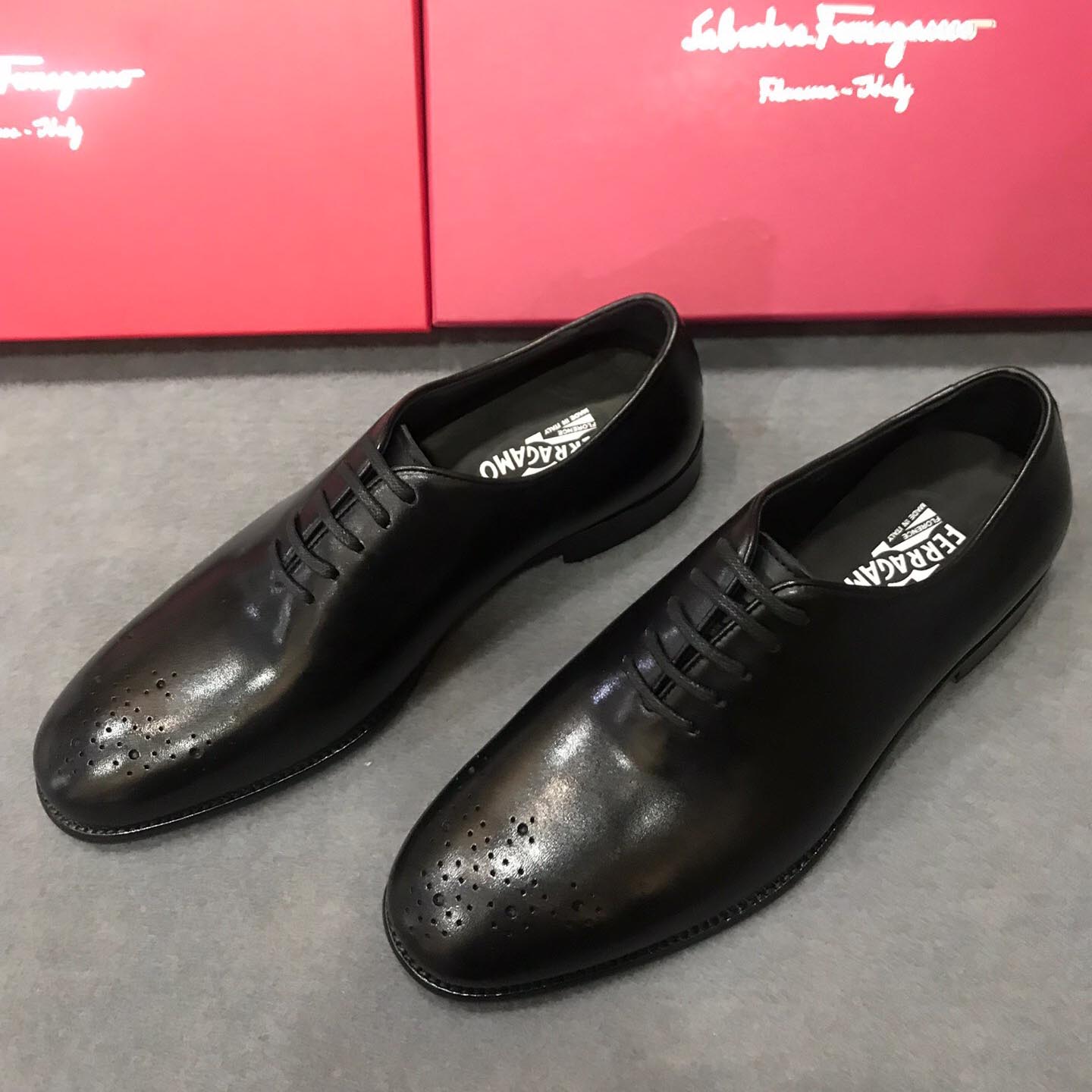 FERRAGAMO 페레가모 남성용 더비 슈즈 02B737 714808