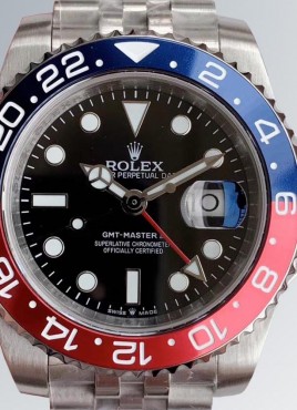 Rolex 롤렉스 지엠티 마스터2 펩시 쥬빌레 스틸밴드