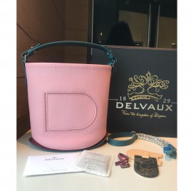 DELVAUX 델보 핀 미니 버킷백