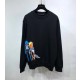 21Fw 루이비통 인형패턴 프린트 커버 맨투맨