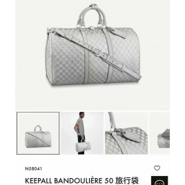 루이비통 Keepall Bandouliere 50 Bag N58041 고급형(풀 소가죽)