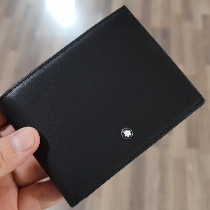몽블랑 가죽 반지갑 블랙