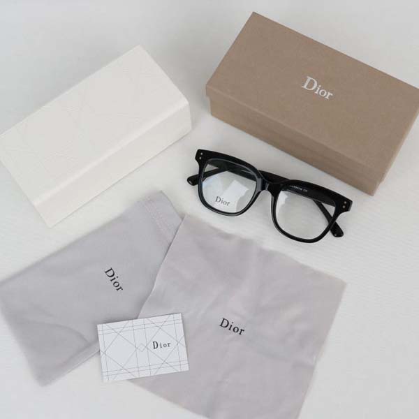 디올 수입 호피/블랙 풀박스 안경 2종