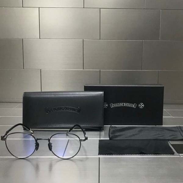크롬하츠 로고 티타늄 안경 세트