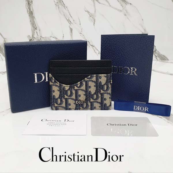 ☑️ 디올 새들 카드지갑 2종