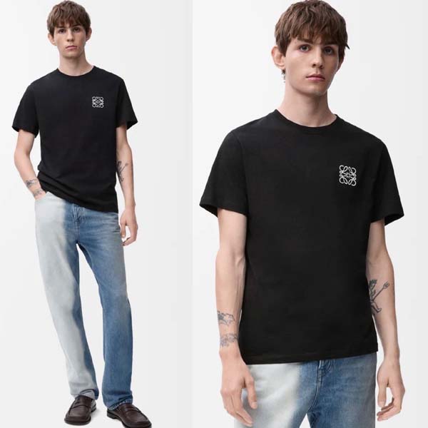 로에베 로고자수 반팔티셔츠 2종