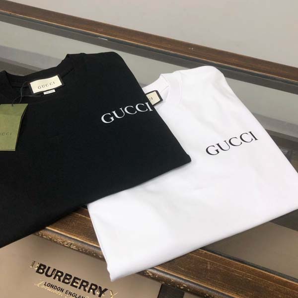구찌 로고 레터링 반팔티셔츠 2종