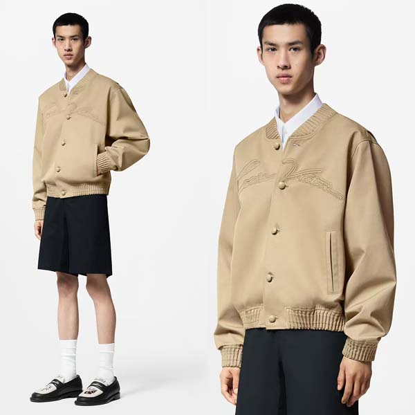 25년 루이비통 모노그램 패치 로고 베이스볼 재킷 0721