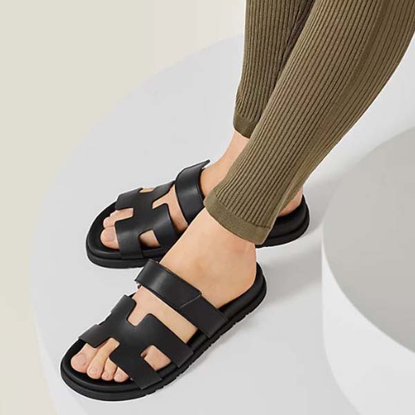 에르메스 시프레 샌들 블랙