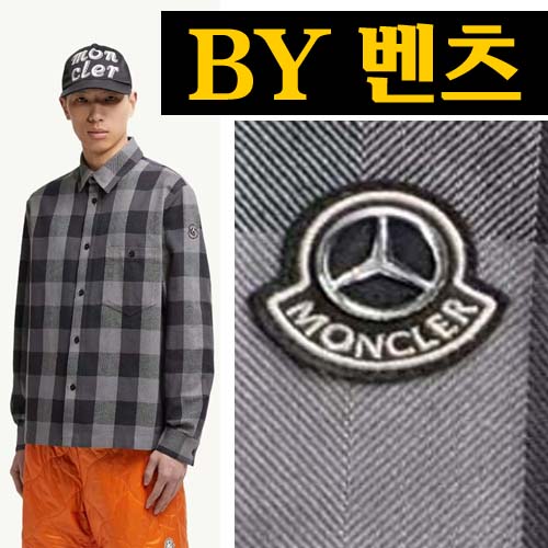 25년 몽클레어 x 벤츠 BY Nigo 스트라이프 셔츠 0807