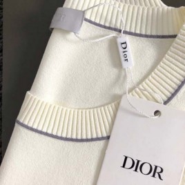 2025SS 디올 자수로고 반팔 니트 2종