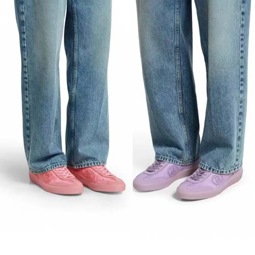 25년 구찌 로고 레더 커플 스니커즈 5종 0818