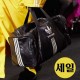23FW 발렌시아가 x 아디다스 로고 협업 레더 짐백(여행가방)