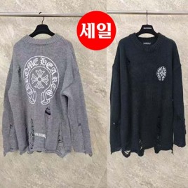 크롬하츠 로고 빈티지 스웨터 2종