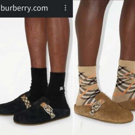 25년 버버리 Burb Urchin 레더 뮬 4종 0826