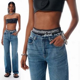 25 알렉산더왕 인디고 Pre Styled Ez 데님팬츠