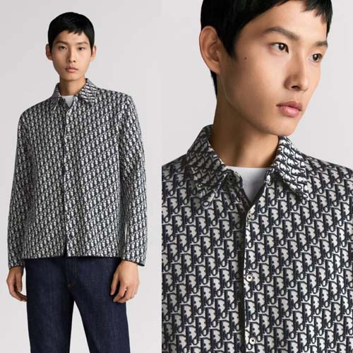 25년 디올 오블리크 오버셔츠