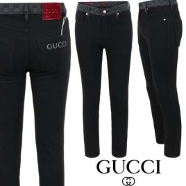 레터링 로* 자가드 블랙 슬림 일자진