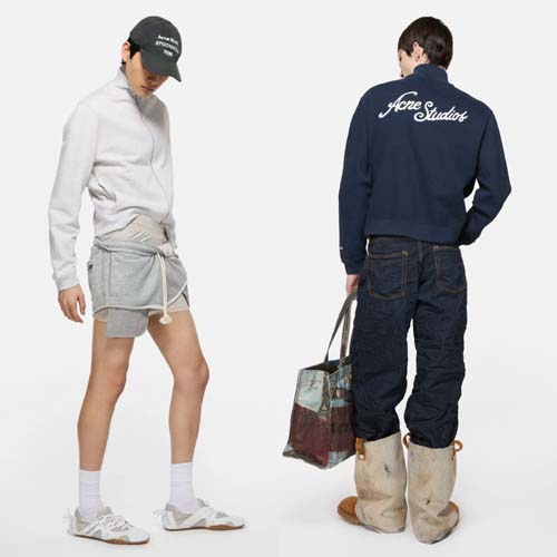 25년 아크네스튜디오 패치로고 집업 3종 0829