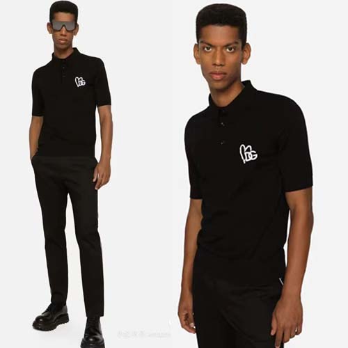 25년 돌체앤가바나 자수로고 폴로 반팔티셔츠 0829