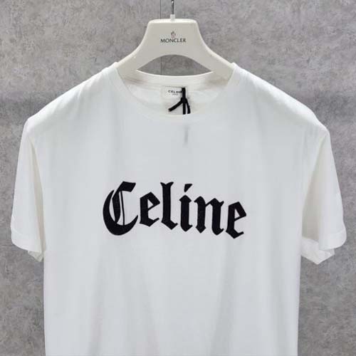 셀린느 자수로고 반팔 티셔츠 2종