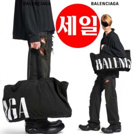 2025년 발렌시아가 로고 레더 토트백 2종 0902