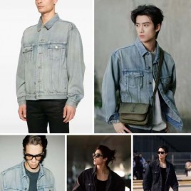 25년 입생로랑 YSL 데님 청자켓 2종 0911