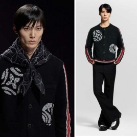 2025 루*이비통 니티드 코튼 자켓