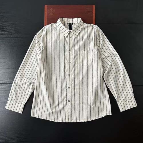 크롬하츠 Loose Ends Pinstripe 버튼 업 셔츠 2종