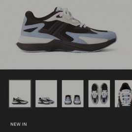 25ss 랑방 JLA MESH 레더 커플 스니커즈 8종 1004