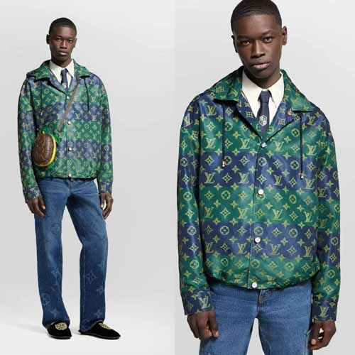 25년 루이비통 모노그램 프린팅 Coach 재킷 1021