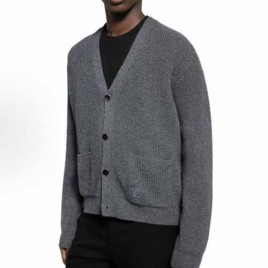 25FW 루이비통 엠브로이더드 시그니처 캐시미어 가디건