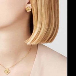 반클리스 스위트 알함브라 펜던트 골드 목걸이