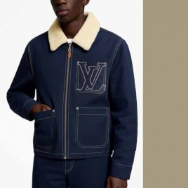 25년 루이비통 Wintery Workwear 데님 패딩 재킷 2종