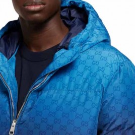 25년 구찌 GC 프린팅 POPlin Tech Zip 다운점퍼 2종 1109