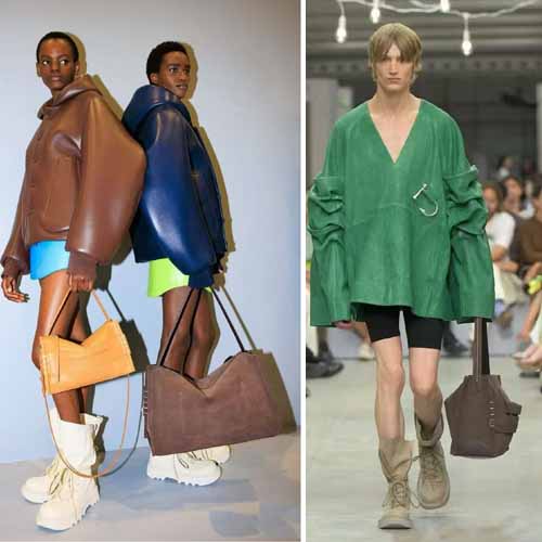 25년 JW앤더슨 런어웨이 레더 가죽 컴뱃 부츠 3종 1120