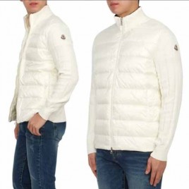 몽클레어 캐시미어 울 화이트 다운 재킷