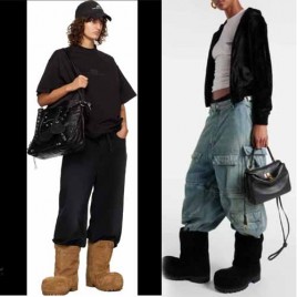 25년 발렌시아가 알래스카 로우 스웨이드 부츠 4종 1209