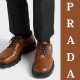 25FW 프라다 스탬프 가죽 더비 슈즈 2종 1220