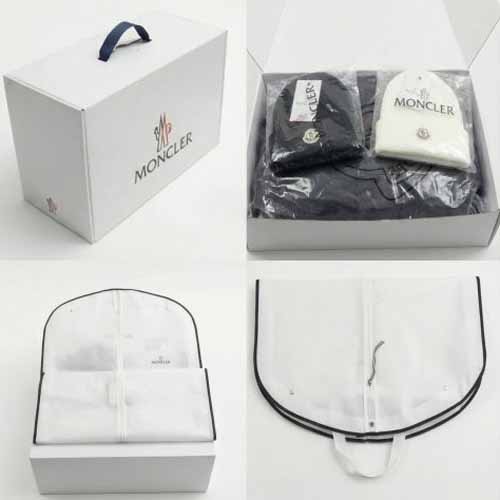 몽클레르 로고 구스다운 롱패딩 점퍼