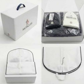 몽클레르 로고 구스다운 롱패딩 점퍼