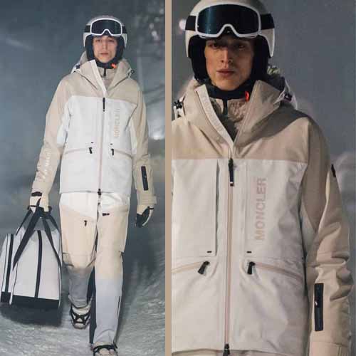 25FW 몽클레르 로고 SKI 구스다운 패딩 2종 1231