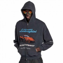 발렌시아가 x 람보르기니 오토모빌리 후드집업