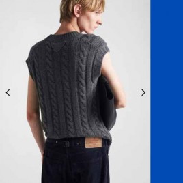 25년 프라다 로고 프리미엄 데님팬츠 0106