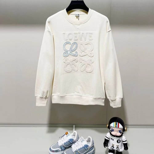 로에베 로고 라운드 맨투맨