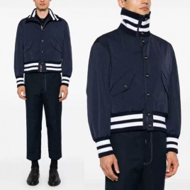 톰브라운 테크 플라이트 블루 재킷 0115