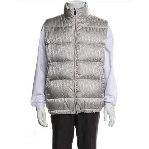 디올 오블리크 구스다운 그레이 베스트