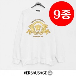 베르사체 로고 라운드 맨투맨 9종