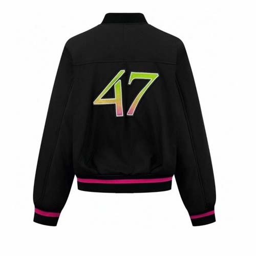 디올 Lewis Hamilton 블루종 블랙 재킷