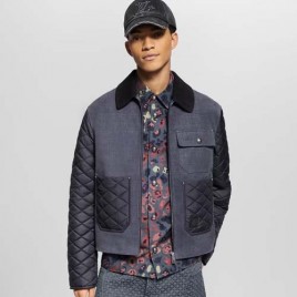 루이비통 포켓 블루종 재킷